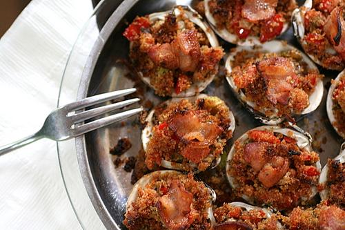 Recipes appetizers clams