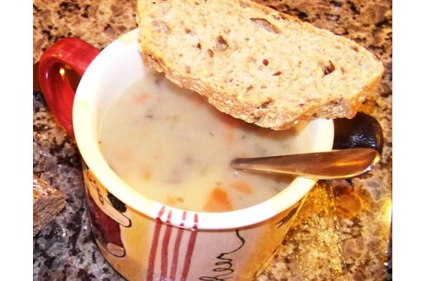 Image of Chicken And Brown Rice Soup, Foodista