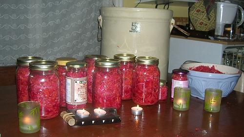 Making sauerkraut recipes