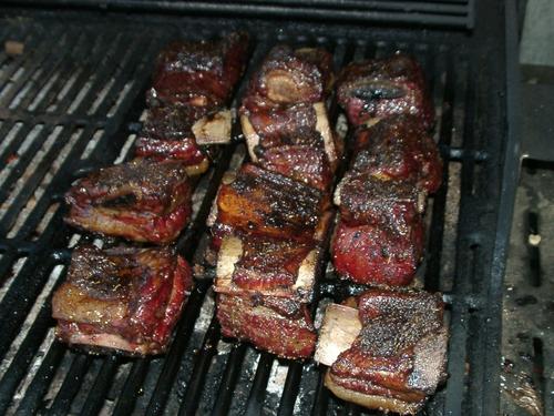 Recipes for barbequed beef short ribs