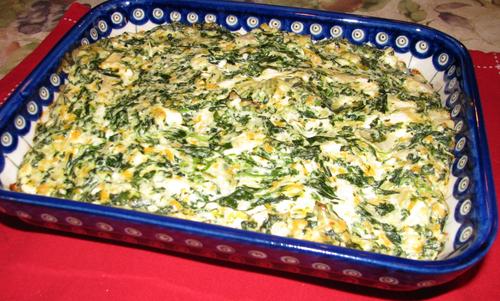 Cream cheese and spinach recipes