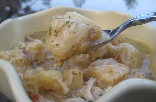 Slow Cooker Chicken and Dumplings